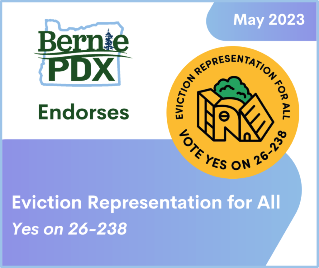 This image has an empty alt attribute; its file name is BerniePDX-endorses-Eviction-Representation-for-All-2023-2-1024x861.png